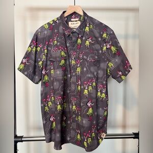 Ariat x Western Aloha Fitted Button Down Shirt